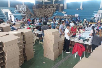 TSE concluye entrega del material electoral en el exterior y el lunes arranca el operativo nacional en zonas alejadas