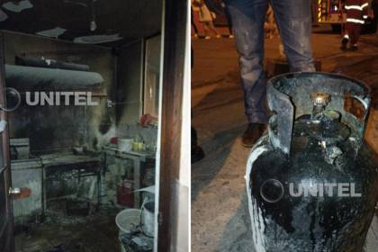 La Paz: incendio consume un local de pollos en la zona de Villa Fátima