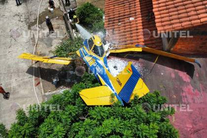 Caída de avioneta: Familia afectada señala que pedirá resarcimiento por los daños a su vivienda 