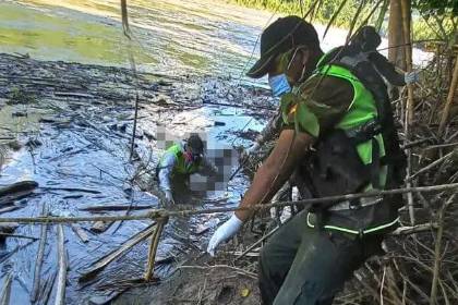 Tras cinco días de búsqueda, hallan sin vida a una mujer que cayó de un puente al norte de La Paz