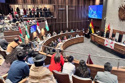Inicia la votación en el Senado por la abrogación de la ley de conversión de tierras