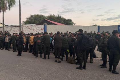 Elecciones: El 100% de la Policía estará acuartelada “ante cualquier conflicto que se pueda suscitar”, dice ministro