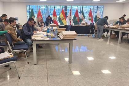 Elección de vocales del TSE: Senadora denuncia que el sobre de un postulante fue abierto fuera de plazo