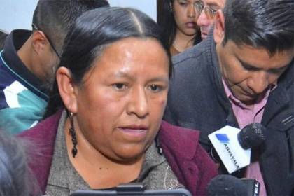Achacollo está en Brasil y tiene iniciado su trámite de refugiada, aseguran allegados a la exministra