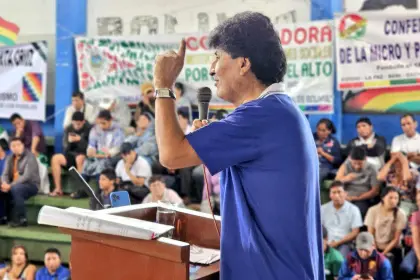 Evo Morales: “No tengan temor a que esté en la papeleta electoral”