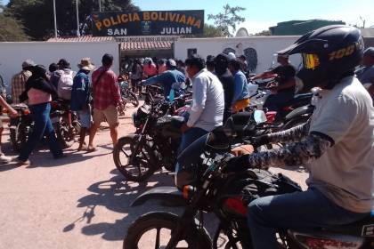 Así quedó la estación policial de San Julián tras el repliegue de uniformados 