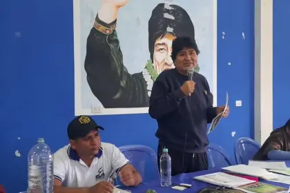 “Sin Evo no hay democracia y no hay elecciones”, dice Morales