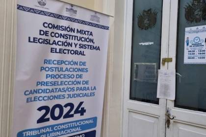 Tribunal de El Alto otorga medida cautelar que ordena al TSE seguir organizando las elecciones judiciales