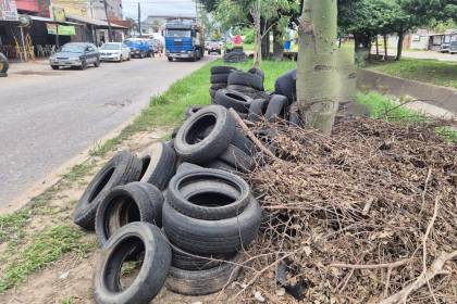 Santa Cruz: Vecinos denuncian la acumulación de llantas, maleza y microbasurales que generan criaderos de mosquitos
