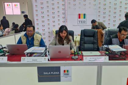 Elecciones: Potosí es el quinto departamento en finalizar el cómputo de actas