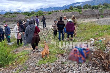 Hallan sin vida a una mujer de 60 años que había sido arrastrada por un río en Quillacollo