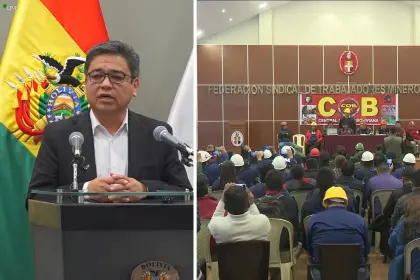 Gobierno convoca a la COB al diálogo para este miércoles a las 9:00 en la Casa Grande del Pueblo