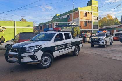 Delincuentes roban Bs 900.000 y $us 10.000 de una empresa tras encañonar a los trabajadores