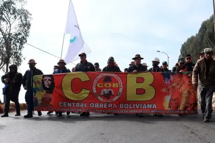 COB convoca a ampliado nacional por el diésel, advierte con movilizaciones y responsabiliza al Gobierno