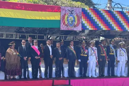 Andrónico Rodríguez, presidente del Senado, no asistió a la Parada Militar en Sucre