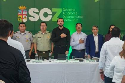 Consejo de seguridad: Fiscalía, Gobernación cruceña y otras instituciones se reúnen por ola de crímenes
