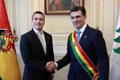Mercosur: Ecuador anuncia que el presidente Daniel Noboa se reunirá con Rodrigo Paz