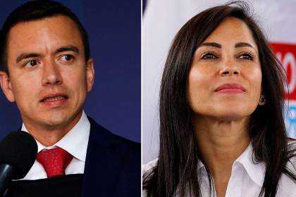 Ecuador tendrá segunda vuelta electoral entre el presidente Noboa y la correísta González