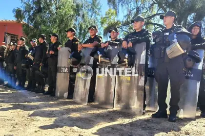 Policía recupera el control de la planta de Oconi y movilizados anuncian que se trasladarán a Achira 