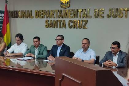 Consejo de la Magistratura entrega a la Alcaldía cruceña la inscripción en Derechos Reales del predio del Mutualista 