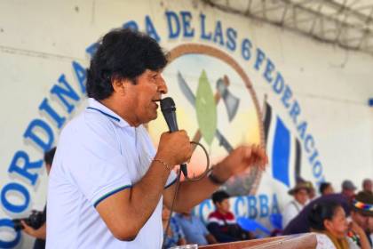 Evo pide a sus legisladores preparar un juicio de responsabilidades contra el Gobierno “antes de que se vayan”