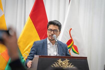 “El primero en pronunciarse ha sido nuestro presidente”, dice Aramayo sobre el atentado contra Beller