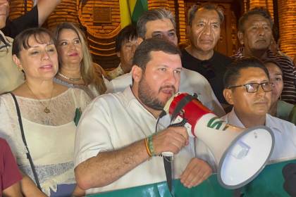 Ante bloqueo en San Julián, cívicos cruceños convocan a movilización para garantizar “libre tránsito” a la Chiquitanía