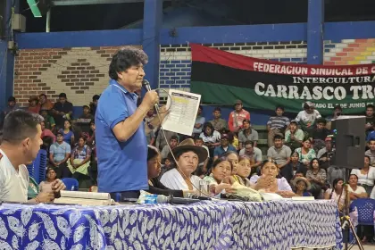 El evismo convoca a ampliado para analizar la postura en torno a la segunda vuelta