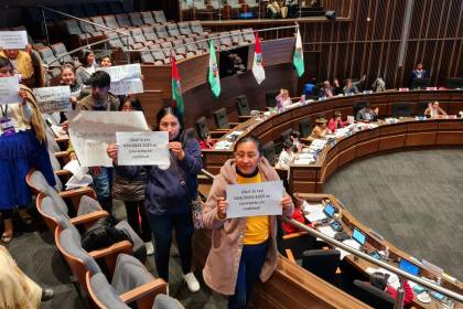 Senado sanciona la ley que crea un bono de al menos Bs 550 para hijos de víctimas de feminicidio