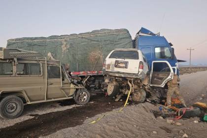 Dos muertos y cuatro heridos de gravedad en triple colisión durante una operación de lucha contra el contrabando