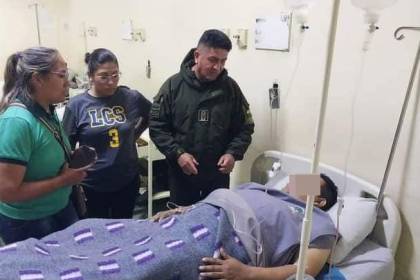 Tras su segunda operación, policía herido por dinamita se recupera de a poco