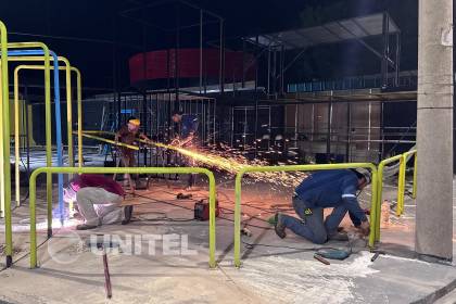 Expocruz 2025: Obras alcanzan el 90% de avance a 10 días del arranque