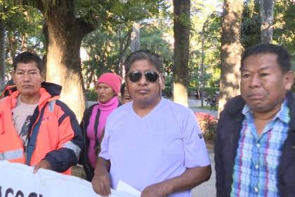 Pacientes renales instalan un piquete de huelga de hambre para exigir que se pague el servicio de diálisis