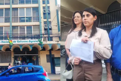 Viceministra interviene oficinas del INRA en Santa Cruz tras denuncias de avasallamientos