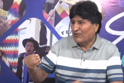 Evo: “He visto a Ponchos Rojos armados, marchando, que no me echen la culpa, no los conozco”