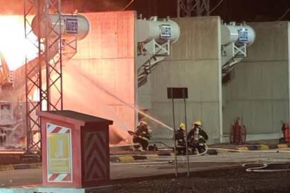 ENDE reporta “falla técnica seguida de un incendio” en la Subestación Carrasco