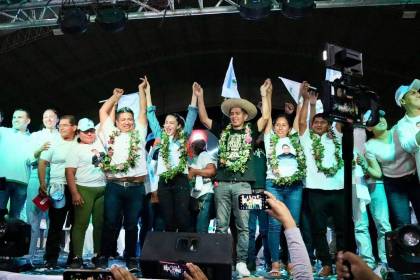 Alianza Popular cerrará su campaña en Cochabamba, pero también tendrá actos en La Paz y Santa Cruz