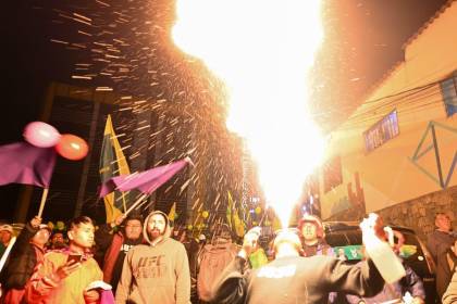 Termina la campaña electoral con caminatas y música; el TSE exhorta a los frentes a respetar el silencio electoral que rige desde el jueves