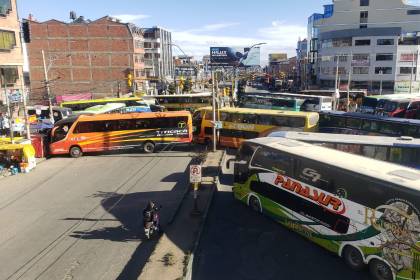 Paro de transporte: ¿A qué hora se normaliza la circulación de vehículos en La Paz?