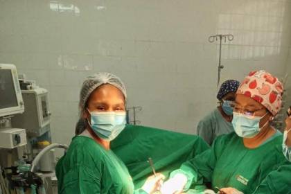Nace en San Borja un bebé de 6,85 kilos y sorprende por su peso