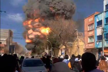 Entre lágrimas y temor, los habitantes de Viacha cuentan cómo vivieron las explosiones