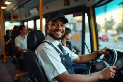 Video: ¡No lo dudo! chofer de bus se detuvo en plena carretera para tomarse fotos junto a un auto lujoso 