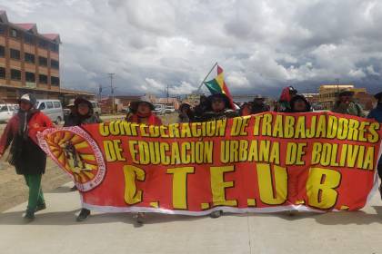 Magisterio urbano no garantiza inicio de clases si no se abroga el DS 5503