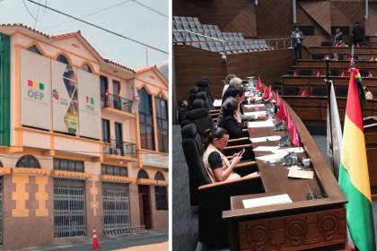 Diputados elige a vocales electorales de Chuquisaca y un amparo suspende la designación para La Paz