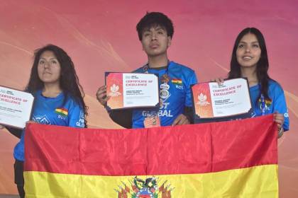 Bolivia logra séptimo lugar en Olimpiada Mundial de Robótica en Corea del Sur y es la mejor de Sudamérica