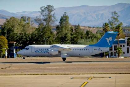 Ecojet alista su primer vuelo exploratorio a Potosí para noviembre