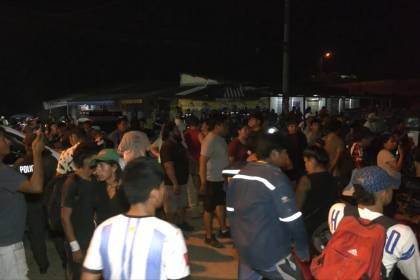 Disturbios en el mercado Satélite Norte; comerciantes denuncian presuntos saqueos