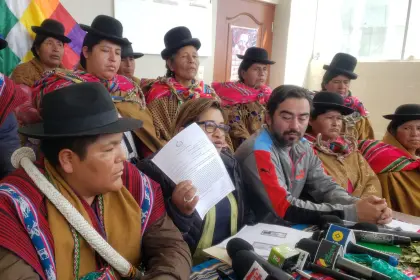 Comisión jurídica de Túpac Katari denuncia vulneración de derechos humanos contra los movilizados