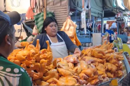 Hay sobreoferta de pollo en Santa Cruz y escasez en La Paz debido a los bloqueos, según comerciantes