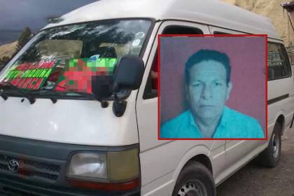 Transportista murió por asfixia mecánica y luego su cuerpo fue lanzado debajo de un puente